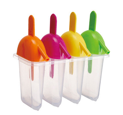 China Popsicle molds ice pop maker ice tray tupperware quanitty 6 pieces supplier