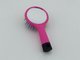 Plastic hair brush with mirror Plastic color hair brush supplier