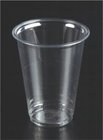 PET Clear disposable cups with dome lid/flat lid for juice drink ,8oz/240ml , 74*42*95mm