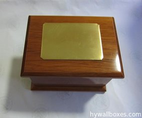 China stainless steel plaque, Brass Name Plate engraving on Urns supplier