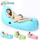 Outdoor fast inflatable air bed camping waterpoof air sleeping bag for beach hangout lazy laybag inflatable lounger