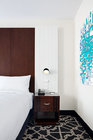American style King size walnut wooden 5-star custom made Hilton Hotel bedroom Furniture sets,hospitality casegoods,