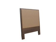Solid wood frame with fabric upholstery king headboard for hotel bedroom furniture,casegoods