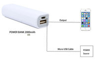 Power Bank 2000mAh Suitable for smart phones, iPod, iPad, Camera etc