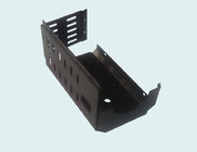 Custom aluminum5052 sheet metal case,laser cutting and bent part,welding case with black oxide finish