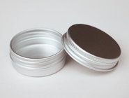 Aluminum Round Cosmetic Packaging/Cream Jar /Aluminum Jars With Screw Cap-12G & 12ML 