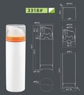PP plastic cream airless bottle with airless pump, UniAirless dispenser MACRO round 150 ml
