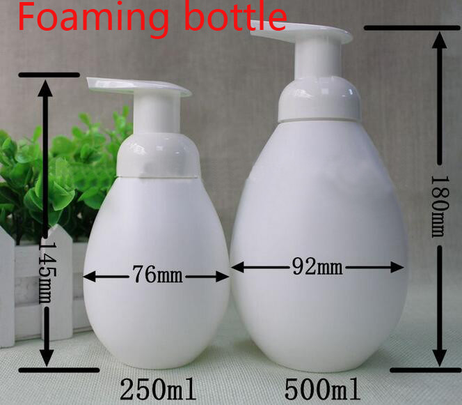 250ML 500ML Foaming pump bottle, Self  Foaming bottle. Lash bottle, Twins Bottle