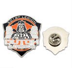 Die-struck lapel pin , Soft enamel badge , offset print lapelpin ,semi-cloissone pin  , hard enamel badge