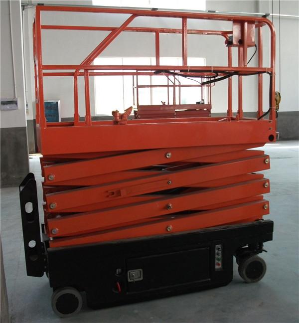 220V 6 Meters mobile elevated work platforms for railway stations