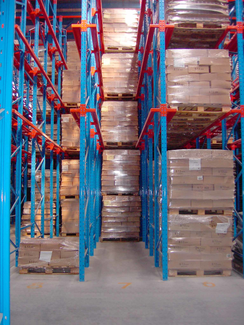 Cusomized Design Warehouse Racking Systems In Pallet Racking System