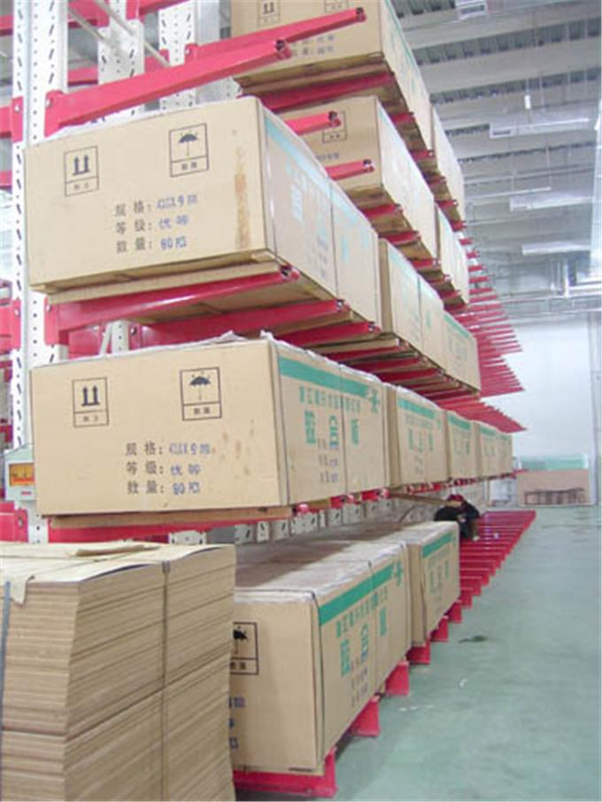 Cantilever Warehouse Storage Racks  Fit For Long Length Products