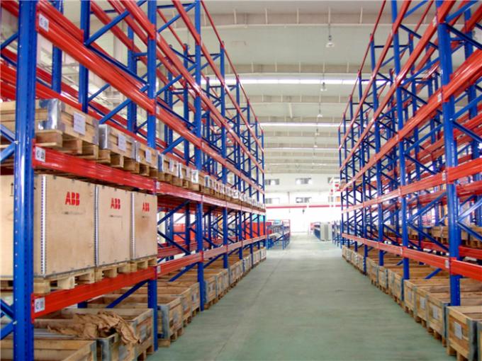 Reliable Warehouse Racking Systems With High grade SS400 Cold Rolled Steel