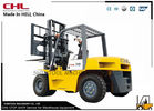 China 7.0T Diesel high reach forklift Truck with lifting height 3M CE , three wheel forklift distributor