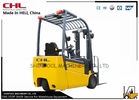 China Three wheel 1.5T capacity small electric forklift truck used inside of warehouse and supermarket distributor
