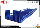 China Anti skid steel Loading Dock Ramps / dock to ground ramps for logistics center working place distributor