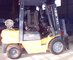 Mini gasoline LPG forklift truck / 5 tonne forklift for moving cargo in pallets supplier