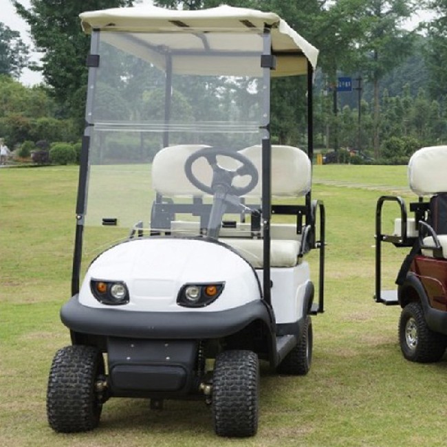  2 seaters Single-row golf cart for 2 or 4 people with high quatity and lower price