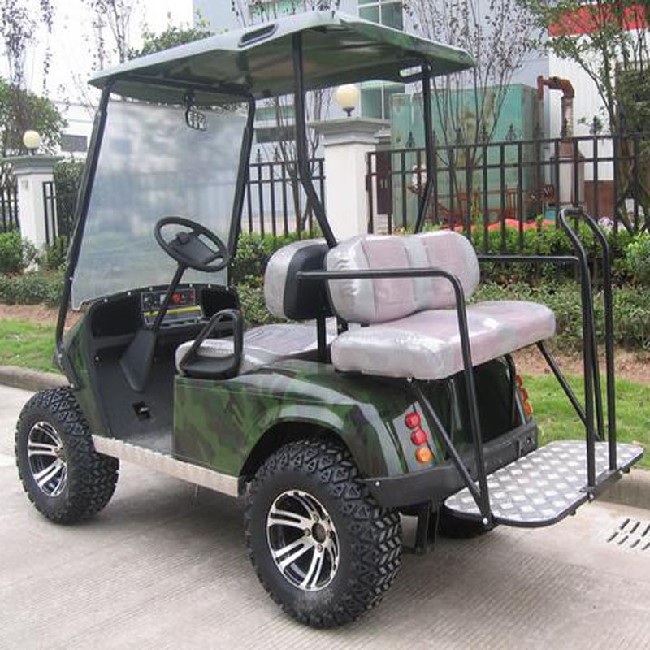 2+2 seater gas golf cart for 3 or 4 people single row gas golf cart