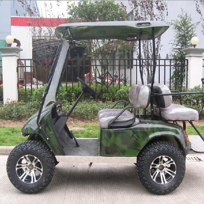2+2 seater gas golf cart for 3 or 4 people single row gas golf cart