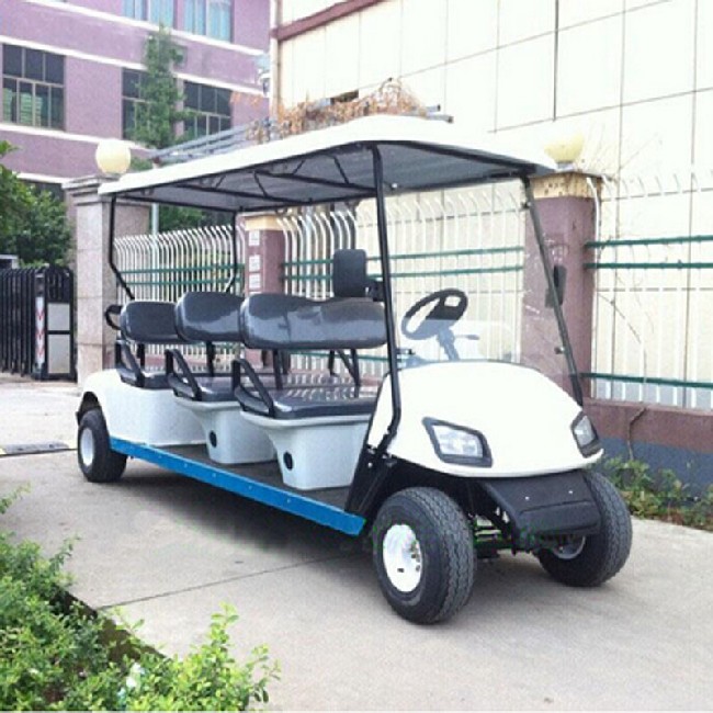 Transport Scooter 6 seater gas powered golf cart  for 5 or 6 people 