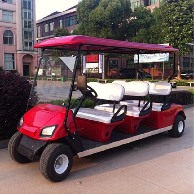 Transport Scooter 6 seater gas powered golf cart  for 5 or 6 people 
