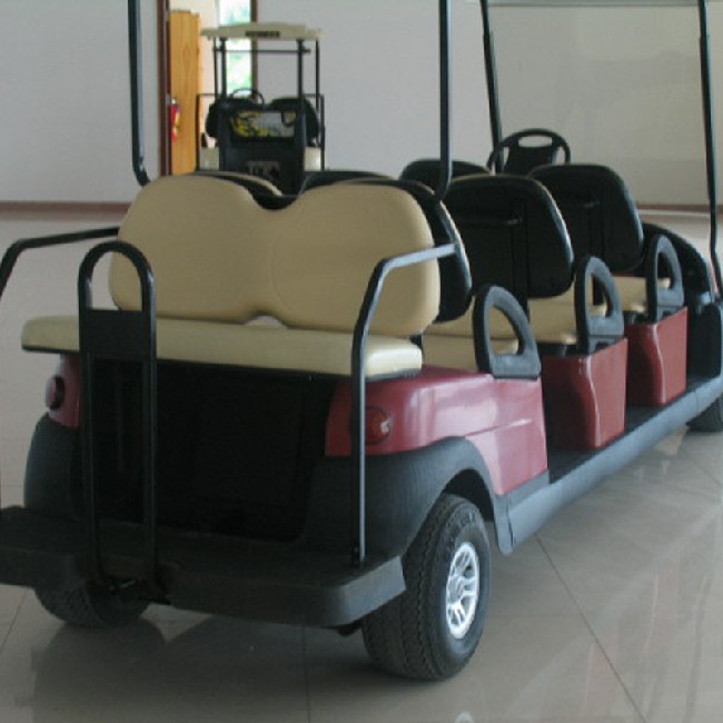 Transport Scooter 6+2 seater electric golf cart for 6 to 8 people with high quatity and lower price