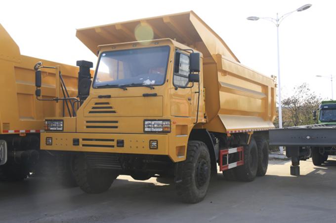 6x4 Mine Dump Trucks Mining lift Truck Logistics Equipment 336HP/371HP HW76 cab