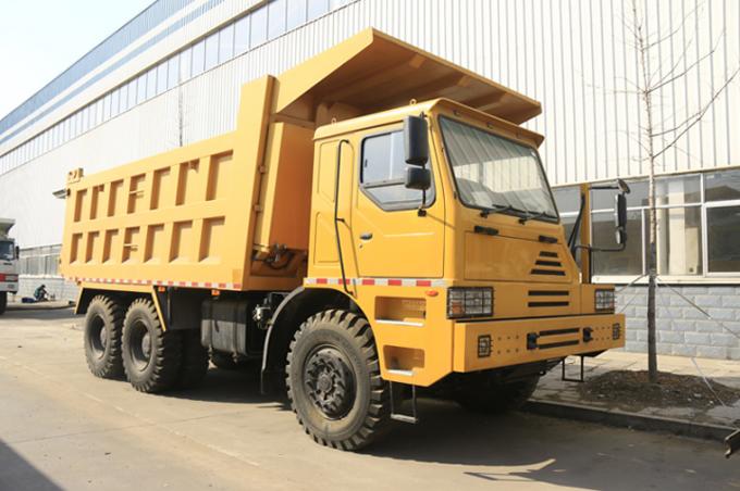 6x4 Mine Dump Trucks Mining lift Truck Logistics Equipment 336HP/371HP HW76 cab