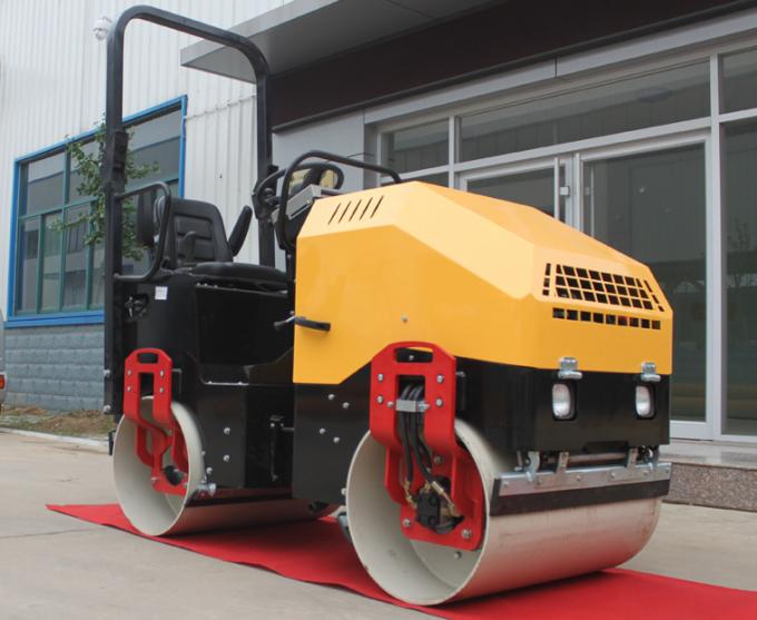 25HP Diesel Engine 2 ton Hydraulic Drive Double Drum Vibration Roller