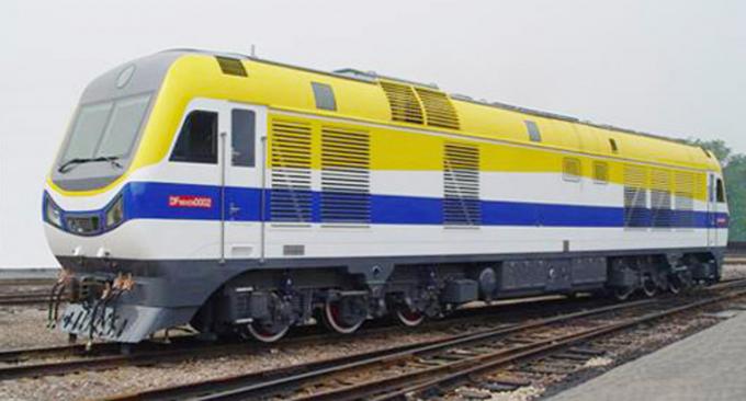 CKD4C Diesel Locomotive Railway Equipment  with engine power 3680kw