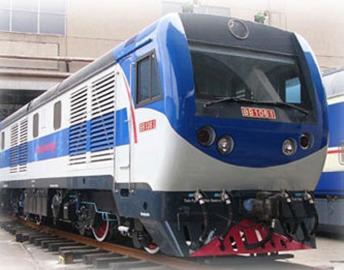 CKD6D Meter Gauge Diesel Locomotive Railway Equipment with Bo-Bo Axle arrangement