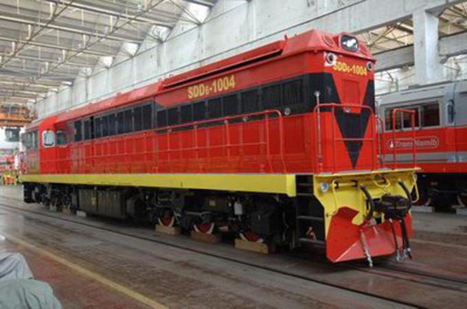 SDD 6 Railway Equipment Freight Diesel Locomotivet with 914mm Wheel Diameter