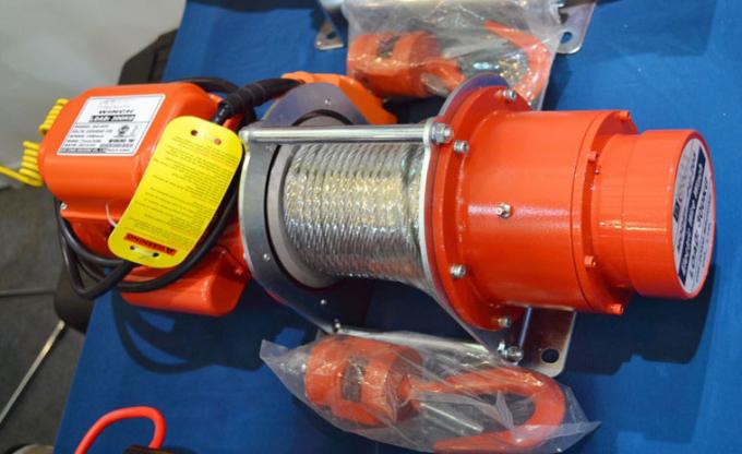 High performance electric wire winch