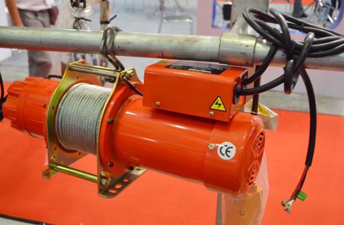 High performance electric wire winch
