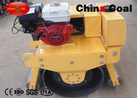 China 5.5HP Power Road Construction Machinery Small Hand Single Drum Vibratory Roller distributor