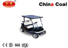China Four Wheel 2 Seat  Solar Golf Cart for 2 People for Hotel / University / Park / Garden distributor