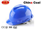 Best Mining Equipment V-Shape Miner's Safety Helmet Protective PPE Plastic Hard Hat for sale