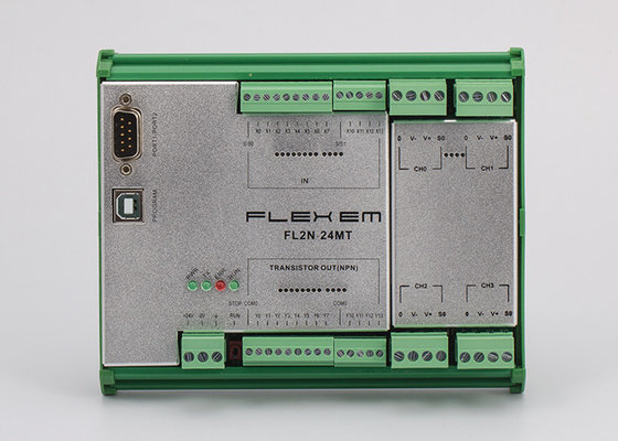 China PLC Programable Logic Controler With Transistor Input / NPN Transistor Output supplier