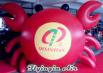 2m PVC Inflatable Crab Heliun Balloon for Outdoor Business Show