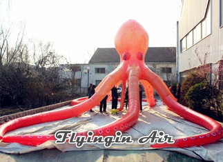 Customized 9m Length Inflatable Octopus for Concert and Stage Supplies