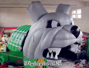 Inflatable Bulldog Tunnel, Inflatable Animal Tunnel, Inflatable Mascot Dog Tunnel