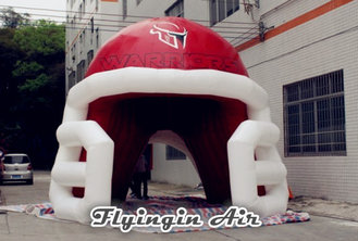 Cheap Inflatable Sport Helmet Tunnel for Football Team and Baseball Team