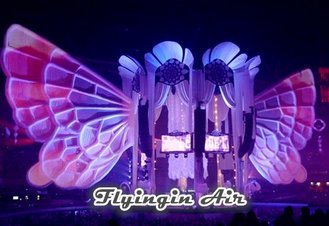 Super Large Inflatable Wing Model for Stage, Concert and Buildings Decoration