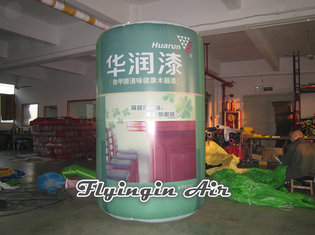 Large Inflatable Paint Bucket Model Advertising Inflatable Paint Barrel