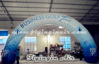 Standard Curved Inflatable Advertising Arch, Printing Inflatable Archway