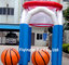 Fun Outdoor Pitching Equipment Inflatable Basketball for Kids and Adults
