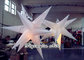 Hot 10 Pointed Decorative Inflatable Star with LED Light for Exhibition and Event