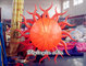 Decorative Inflatable Sun with LED Light for Holiday and Event Decoration