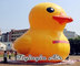 Customized Yellow Cute Inflatable Duck with Blower for Decoration
